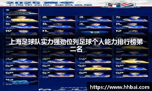 上海足球队实力强劲位列足球个人能力排行榜第二名